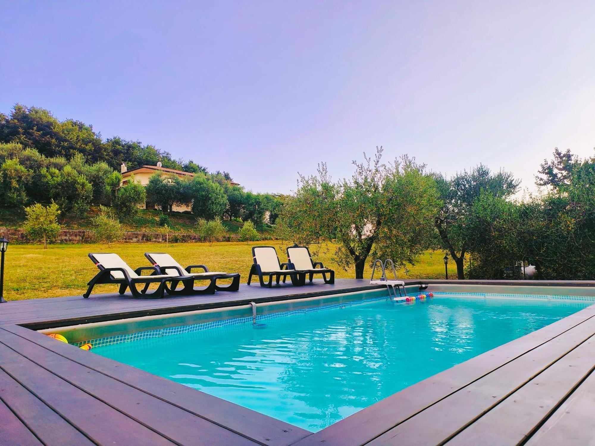 House La Torricella Villa Vetriolo Bagian luar foto
